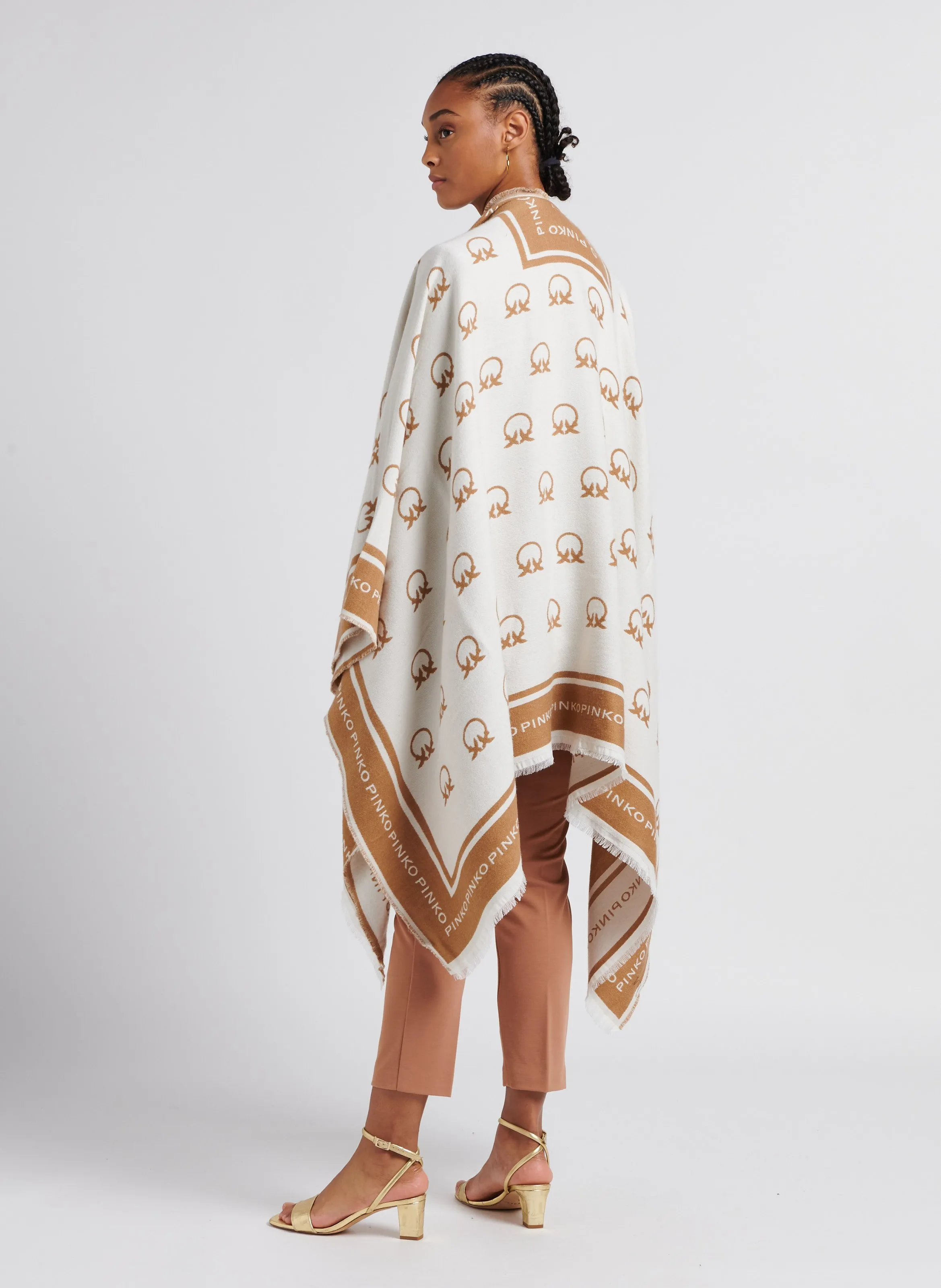 MATRICE - Poncho estampado en multicolor