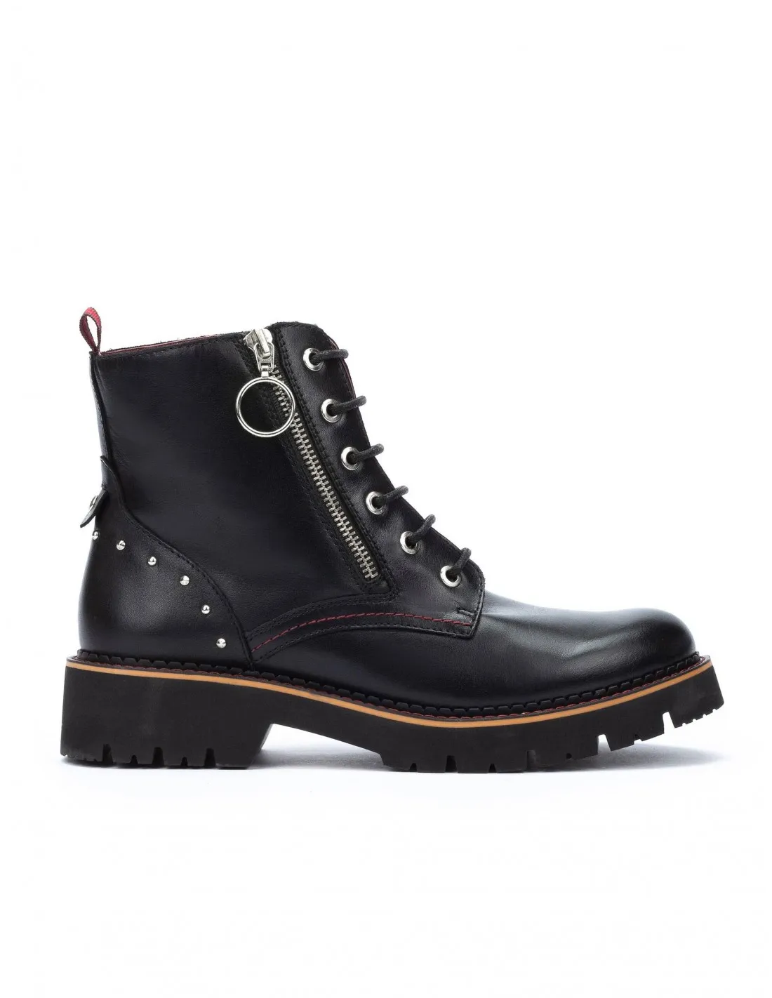PIKOLINOS Botines Cremallera Piel Negros